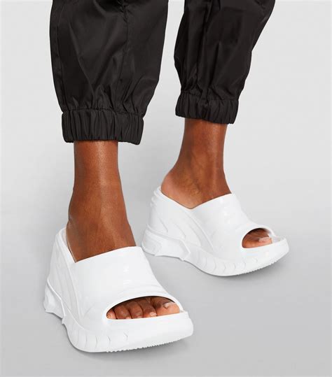 givenchy white slides womens|givenchy marshmallow slide.